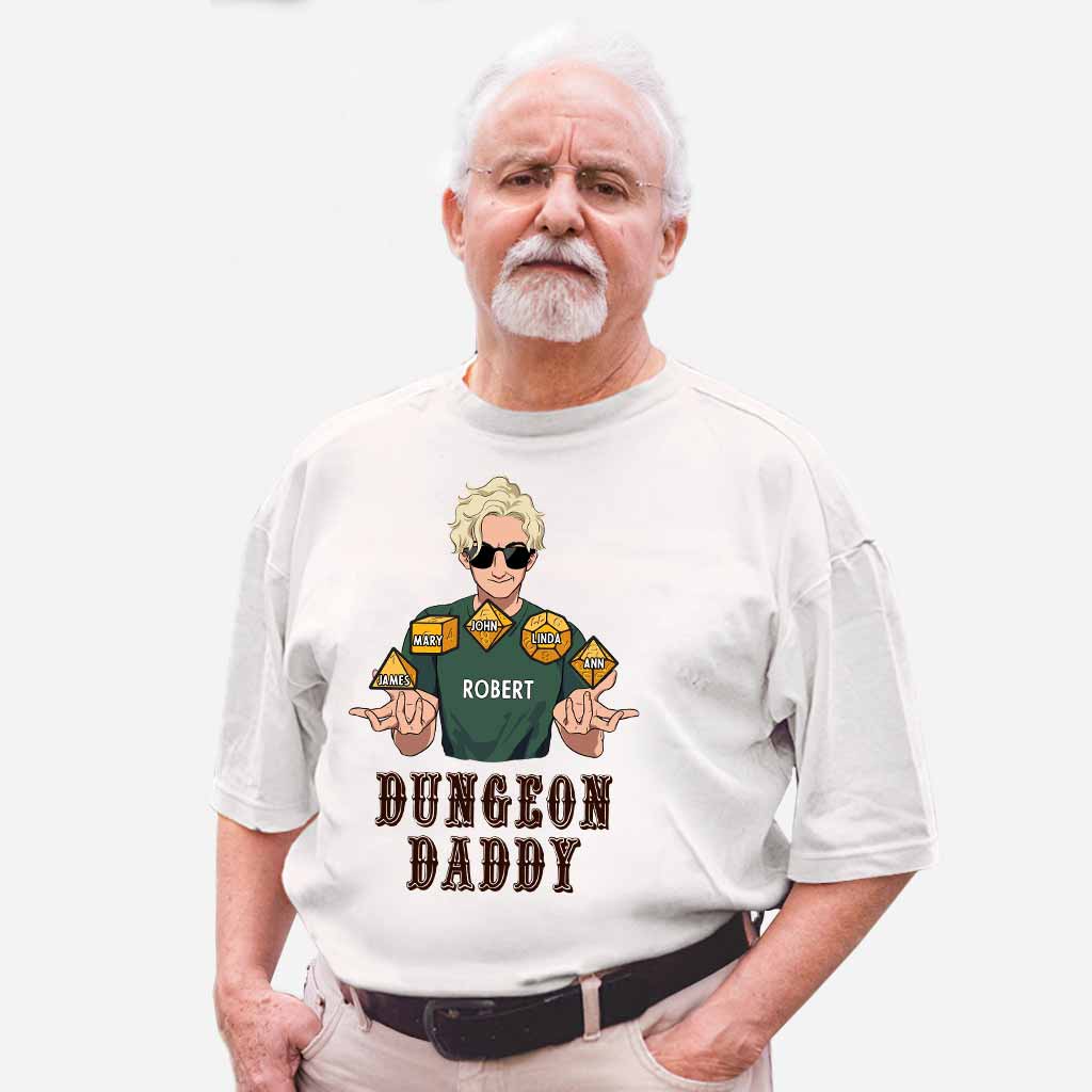 Dungeon Daddy - Personalized RPG T-shirt and Hoodie
