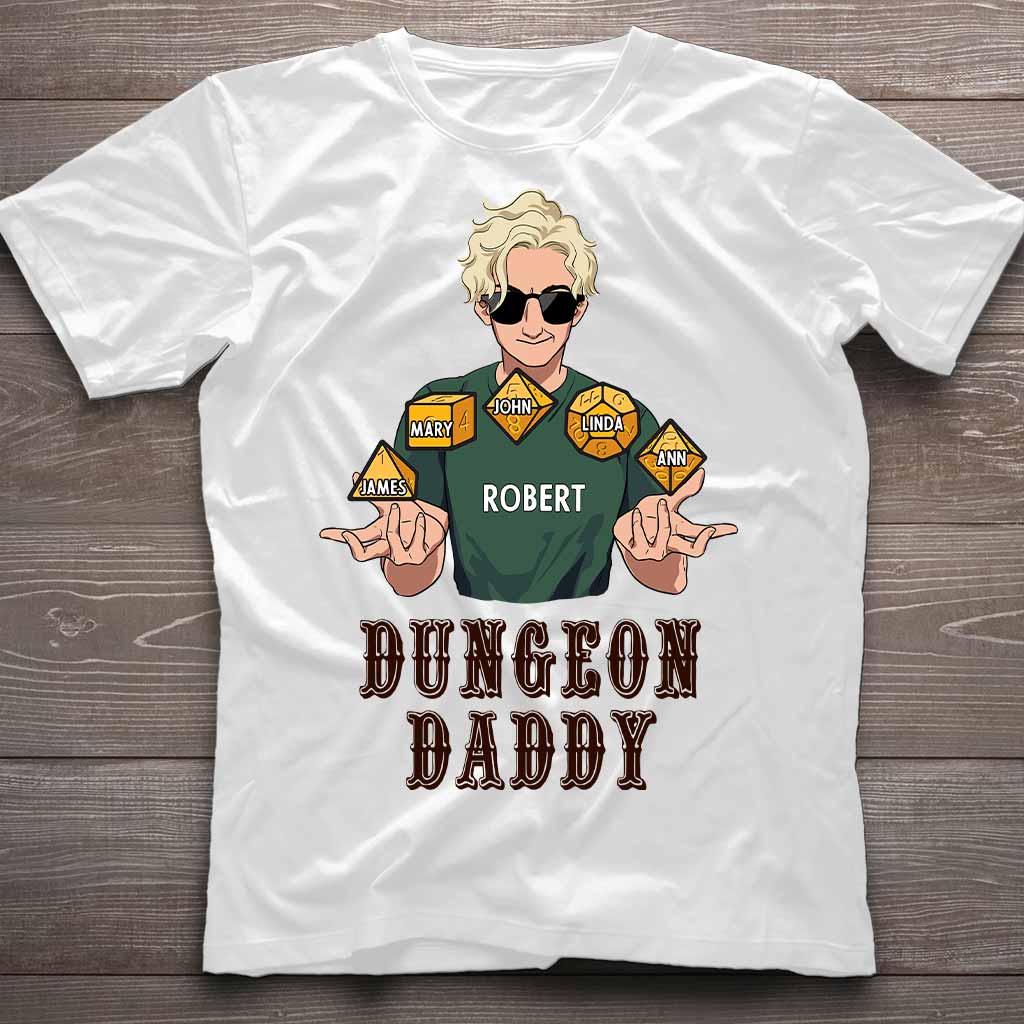 Dungeon Daddy - Personalized RPG T-shirt and Hoodie