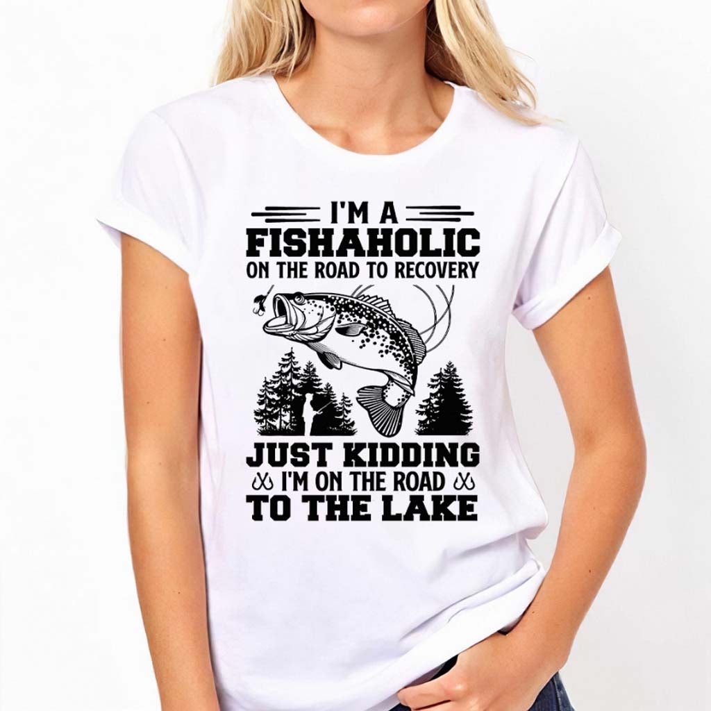 Fishaholic - Fishing T-shirt and Hoodie 112021