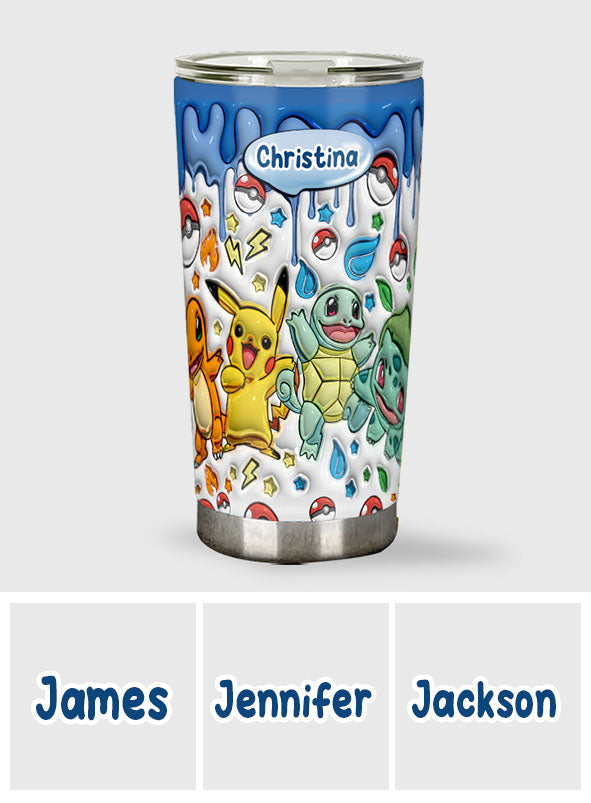 Friends - Personalized Monster Trainer Tumbler