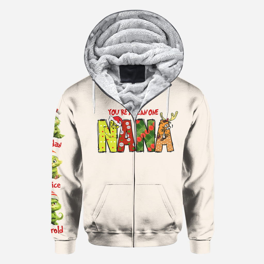 You Are A Mean One - Personalized Grandma All Over Shirt