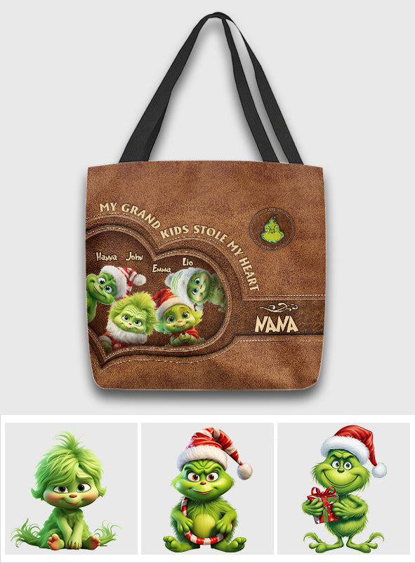 My Grandkids - Personalized Grandma Tote Bag