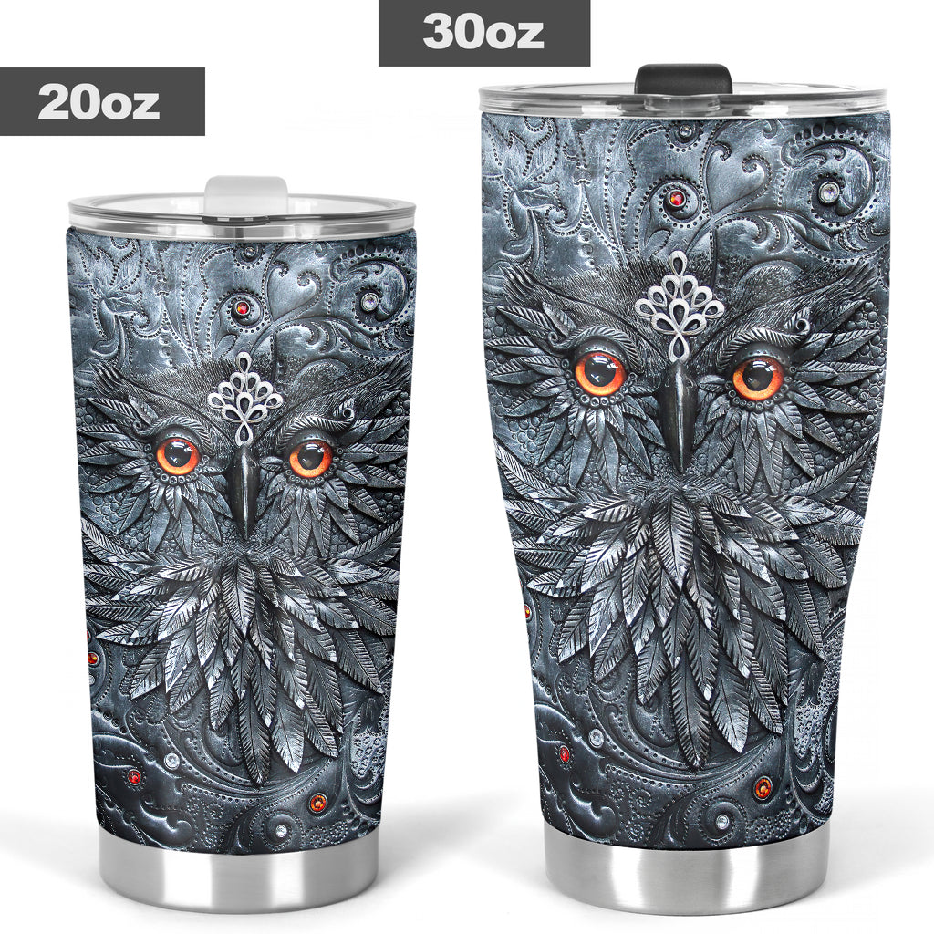 Celtic Owl Owl Tumbler 0622