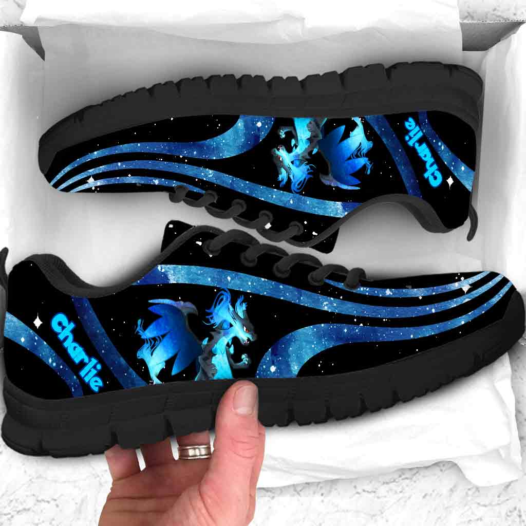 Blue Dragon - Personalized Monster Trainer Sneakers