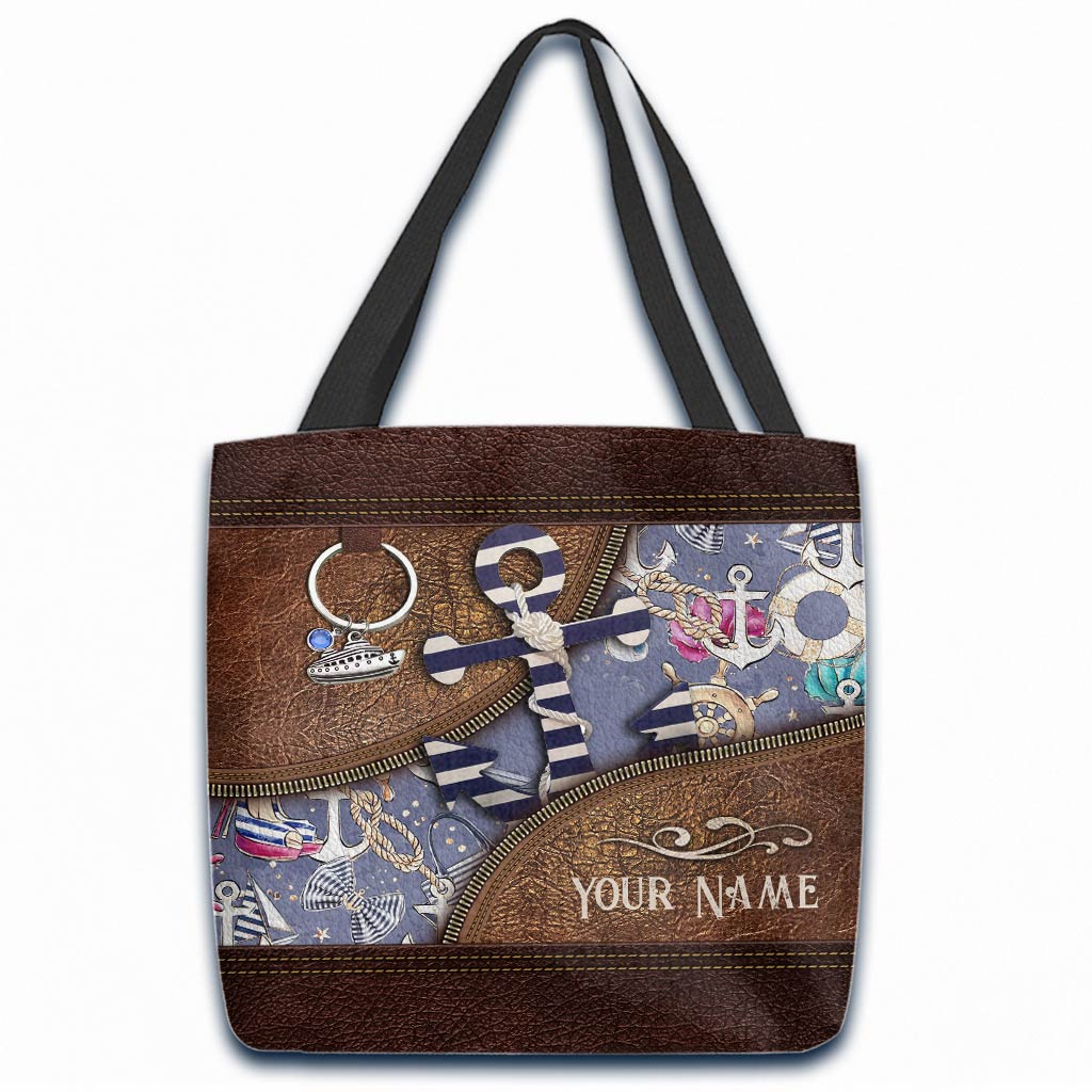 Love Cruise Personalized Tote Bag