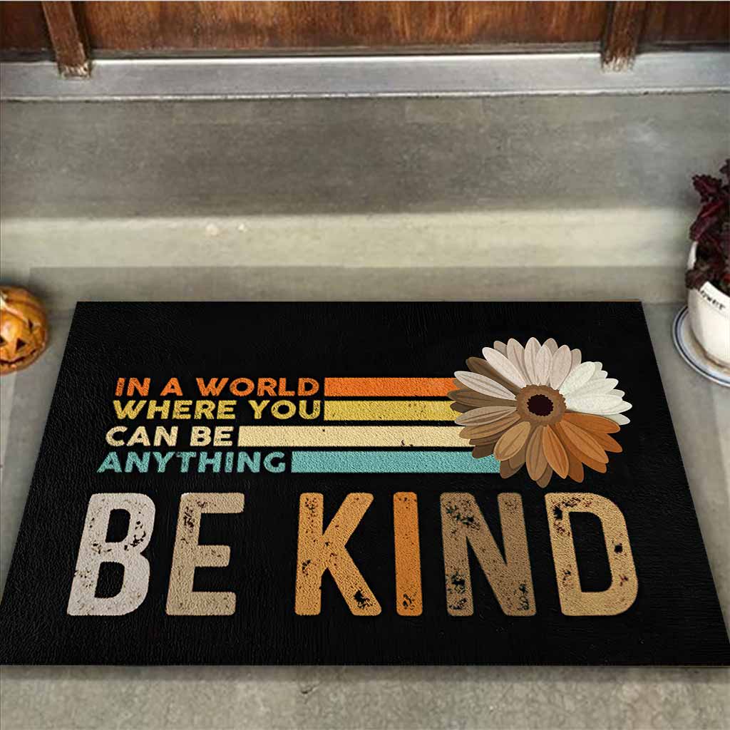 Be Kind - African American Doormat