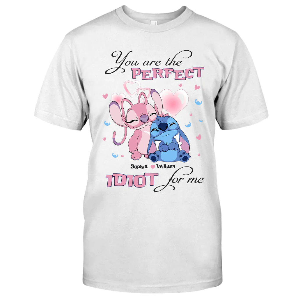 Perfect Idiot - Personalized Couple Ohana T-shirt and Hoodie