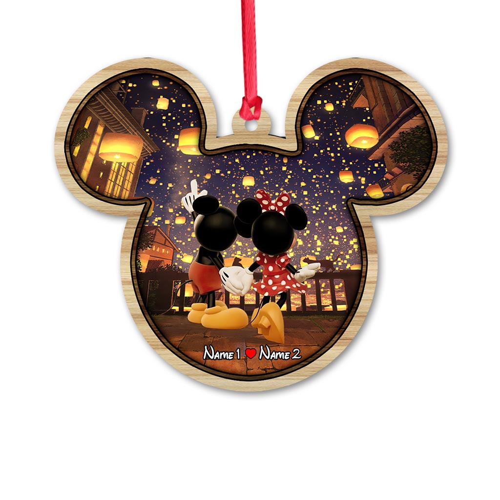 I Choose You - Personalized Couple Ornament (Printed On Both Sides)