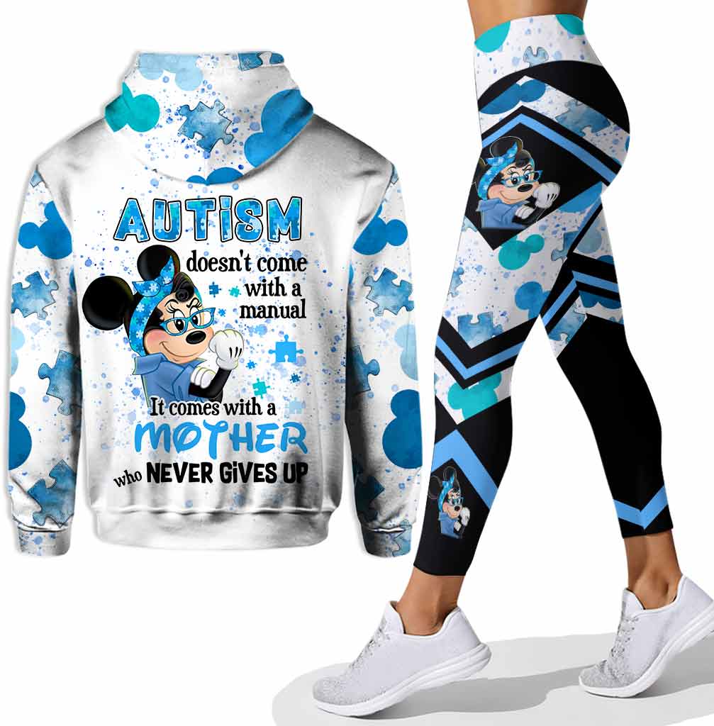Autism Doesn't Come With A Manual - Personalized Autism Awareness Hoodie and Leggings