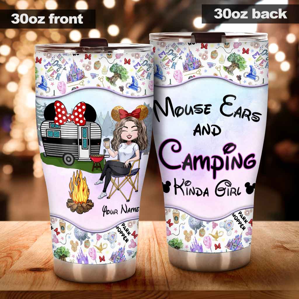 Camping Kinda Girl - Personalized Tumbler