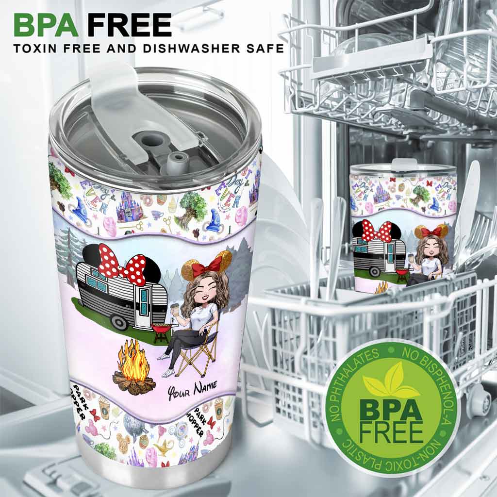 Camping Kinda Girl - Personalized Tumbler