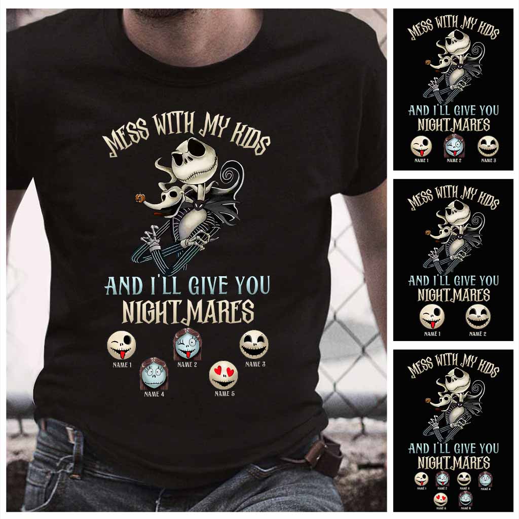 Father Of Nightmares - Personalized Father's Day Nightmare T-shirt and Hoodie