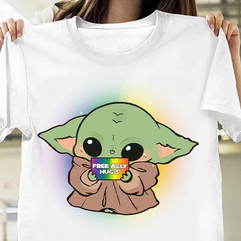 Free Ally Hugs Are - LGBT Support T-shirt and Hoodie