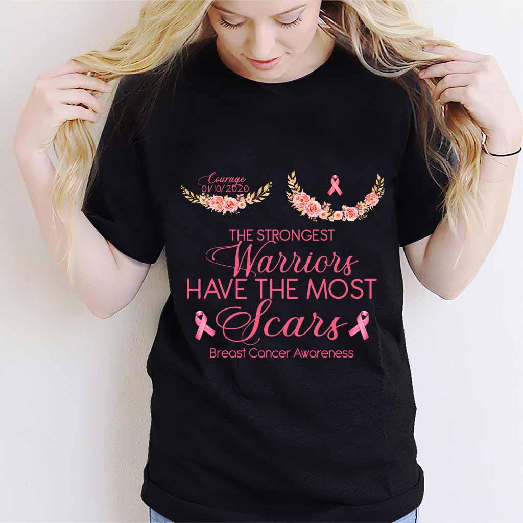 Breast Cancer Awareness Scars - Personalized T-shirt and Hoodie