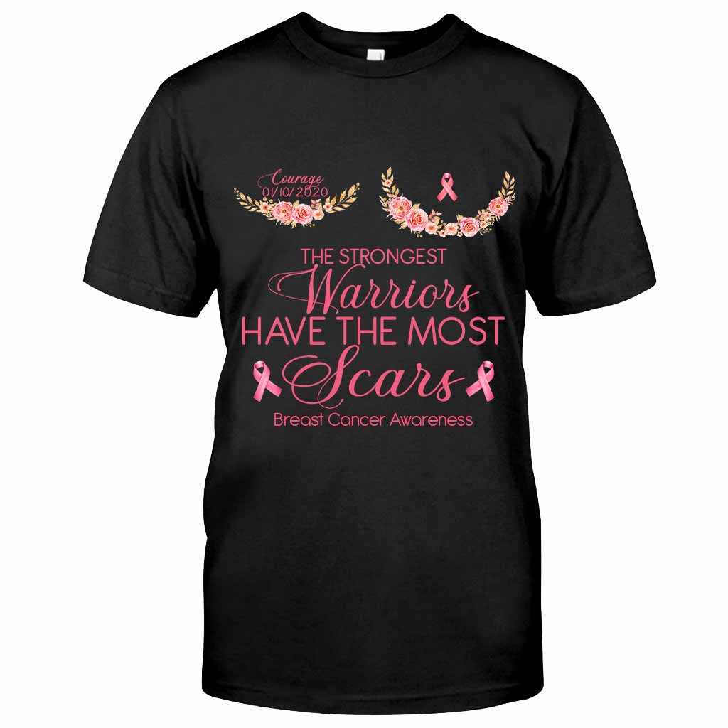 Breast Cancer Awareness Scars - Personalized T-shirt and Hoodie