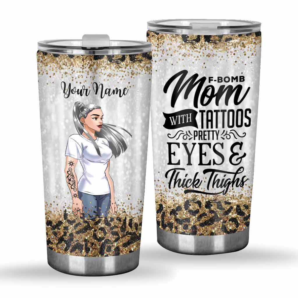 F-Bomb Mom - Personalized Mother's Day Tumbler