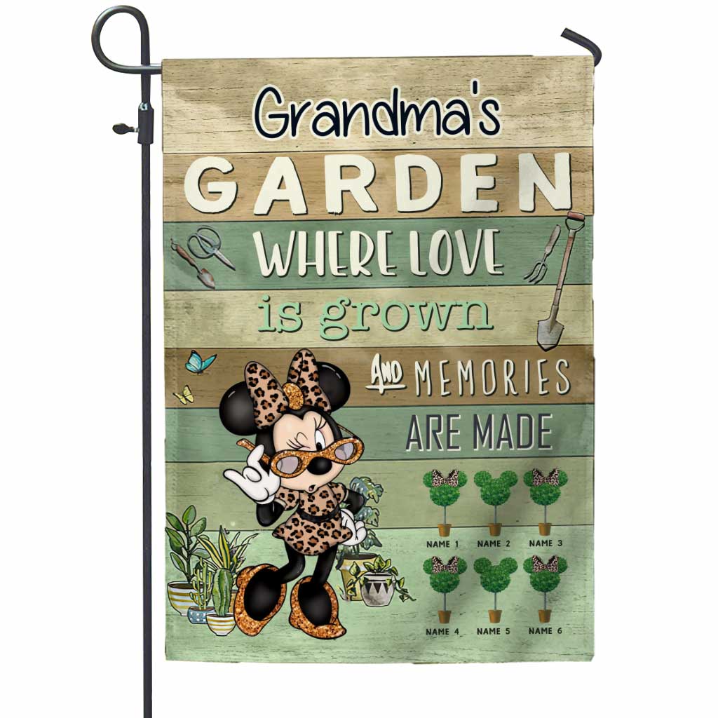 Nana's Garden - Personalized Mother's Day Grandma Garden Flag