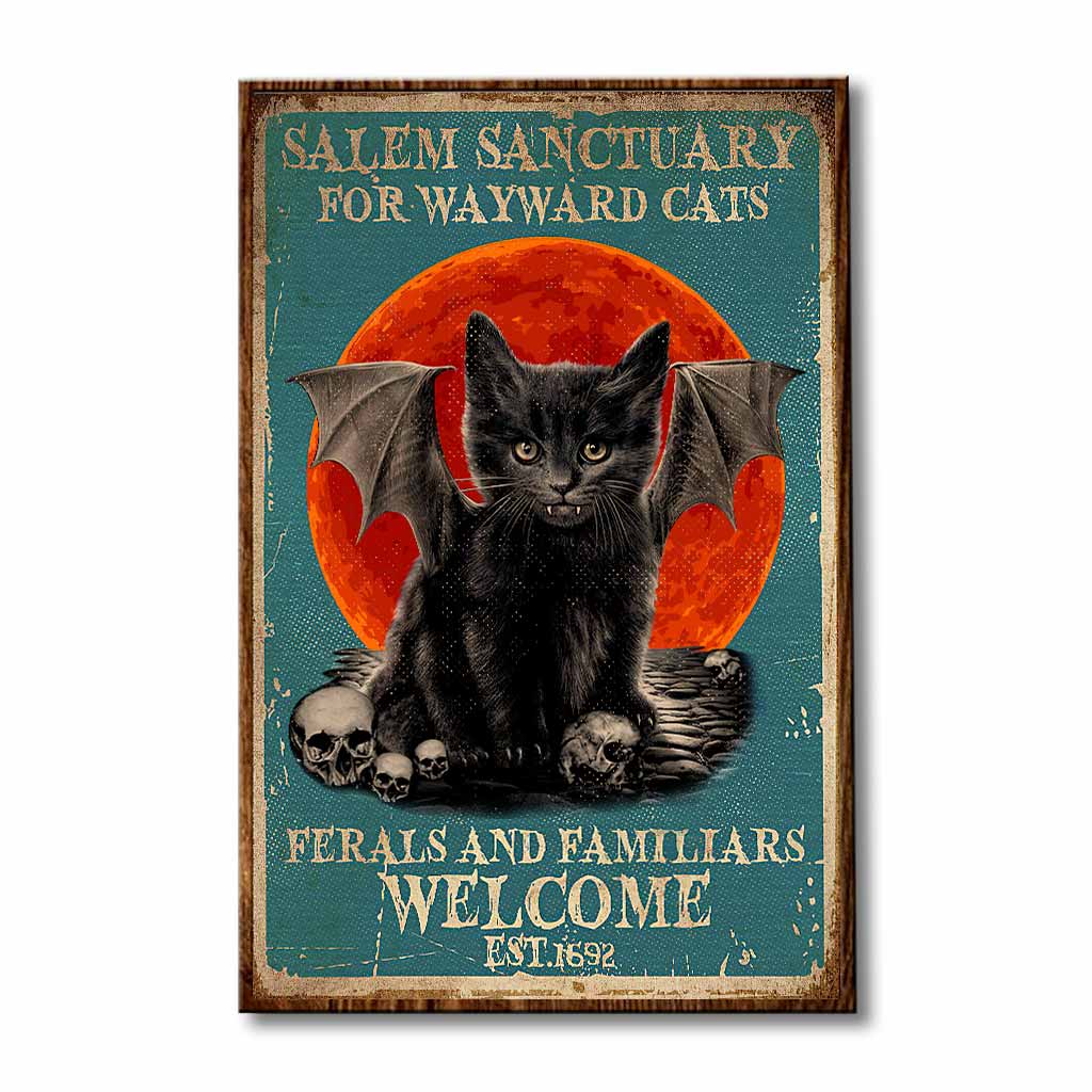 Salem Sanctuary - Black Cat Poster 0621