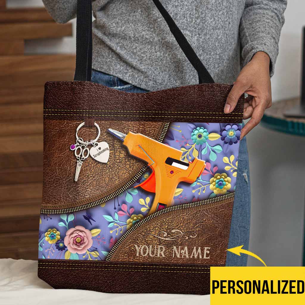 Scrapbook Life Personalized Tote Bag