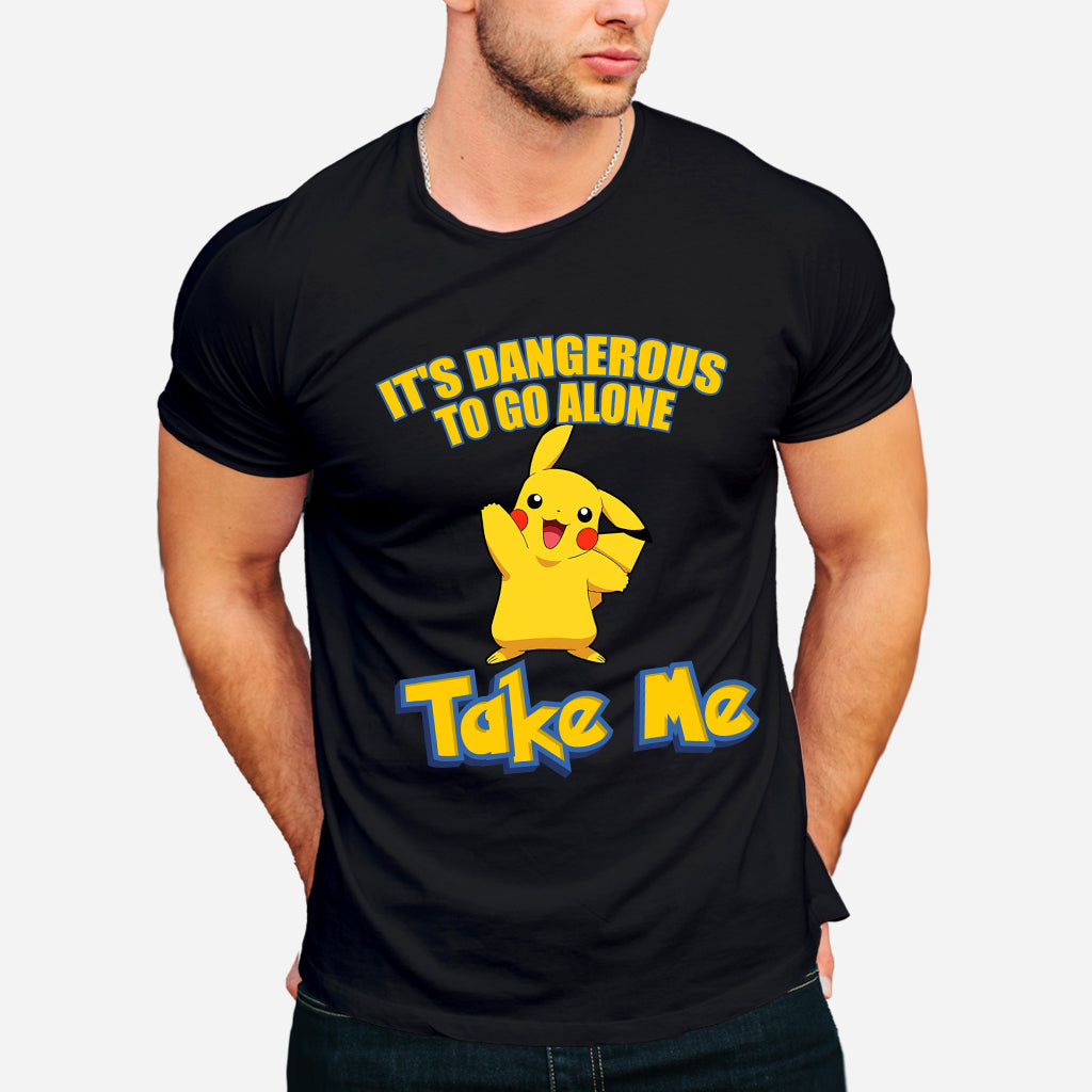 It's Dangerous To Go Alone - Personalized Monster Trainer T-shirt and Hoodie
