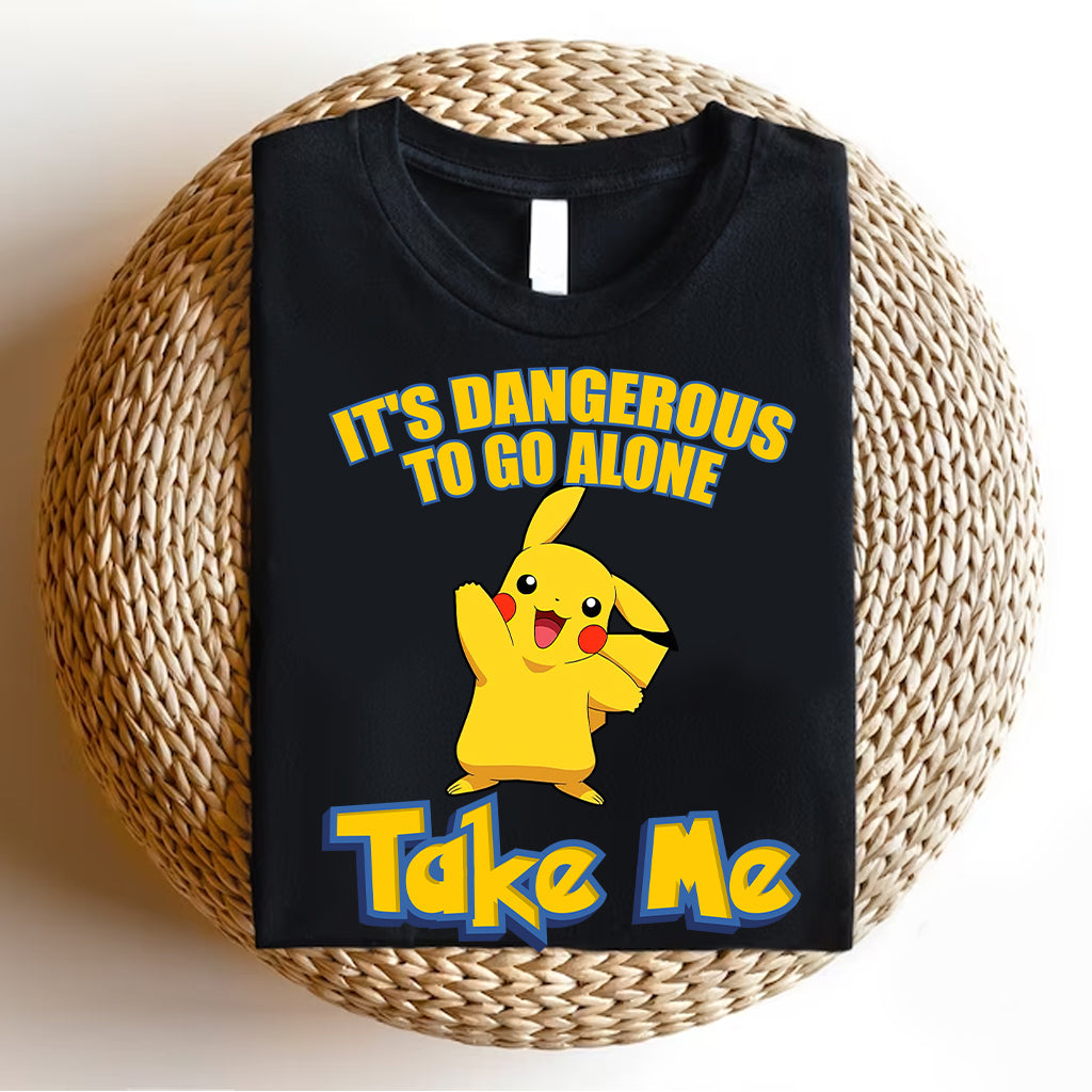 It's Dangerous To Go Alone - Personalized Monster Trainer T-shirt and Hoodie