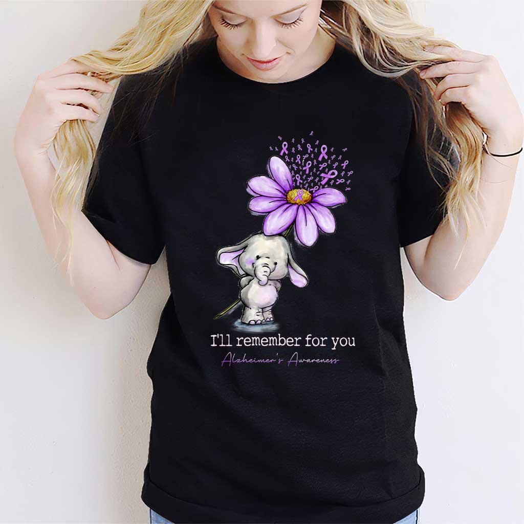 I Will Remember - Alzheimer Awareness T-shirt And Hoodie 072021