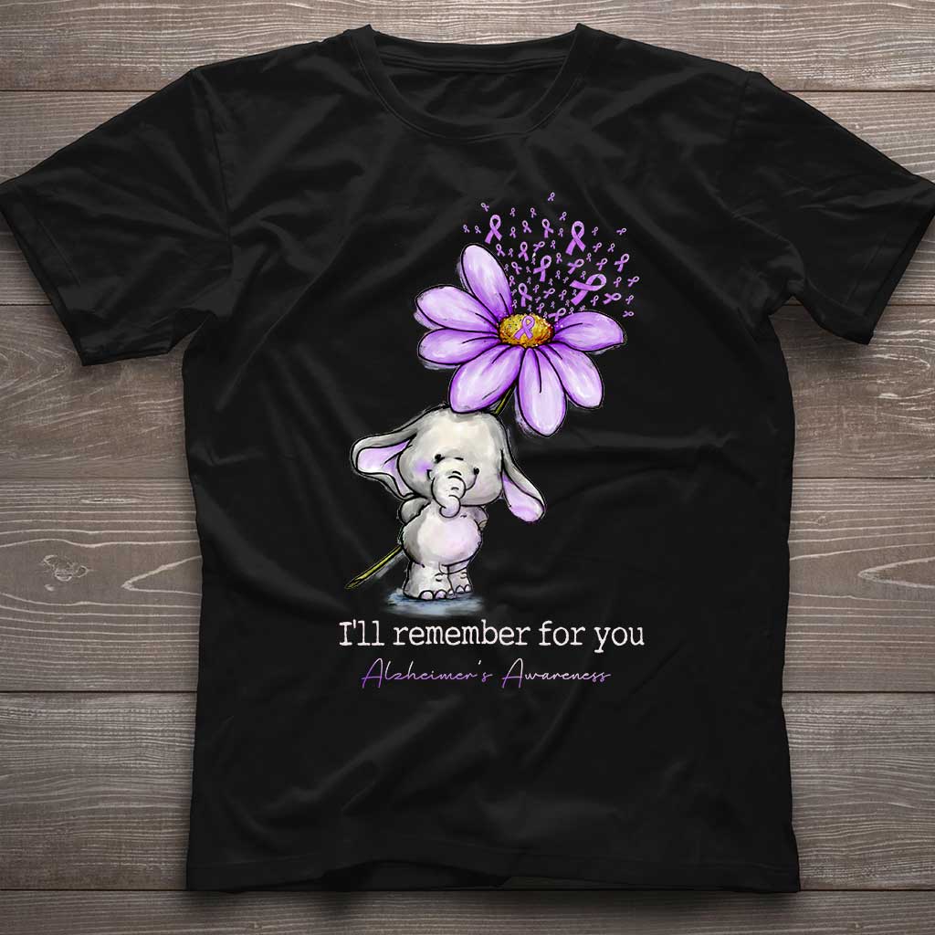 I Will Remember - Alzheimer Awareness T-shirt And Hoodie 072021