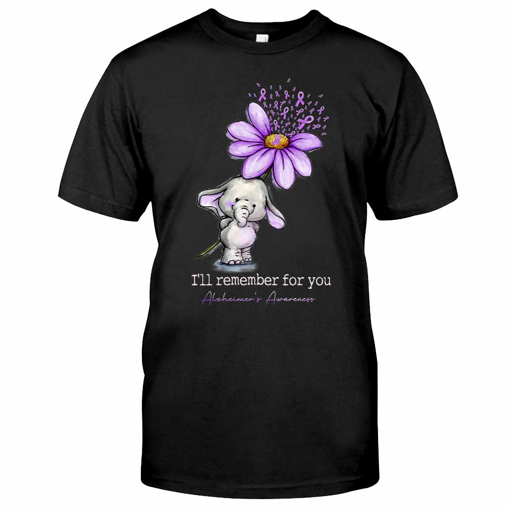 I Will Remember - Alzheimer Awareness T-shirt And Hoodie 072021