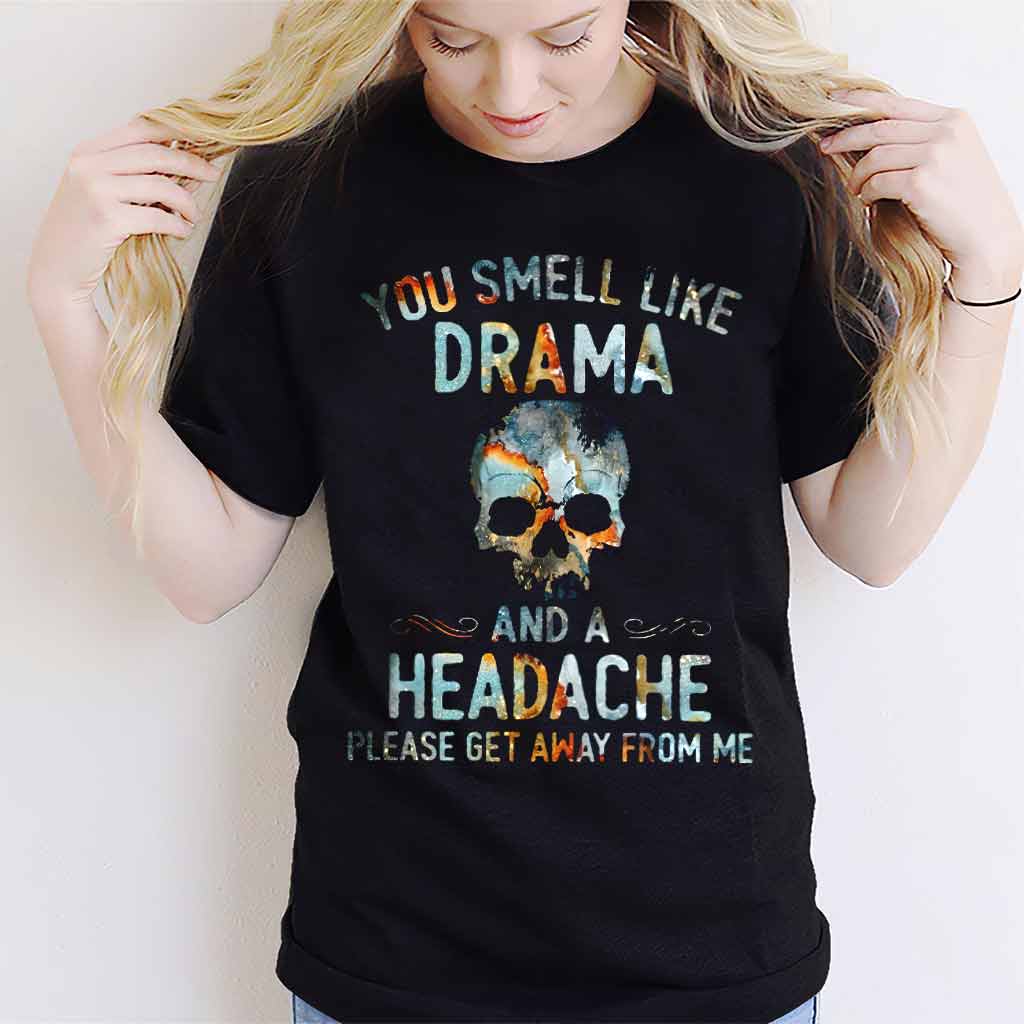 Smell - Skull T-shirt And Hoodie 062021