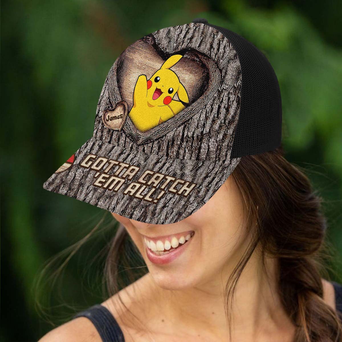 Catch Them All - Personalized Monster Trainer Trucker Hat