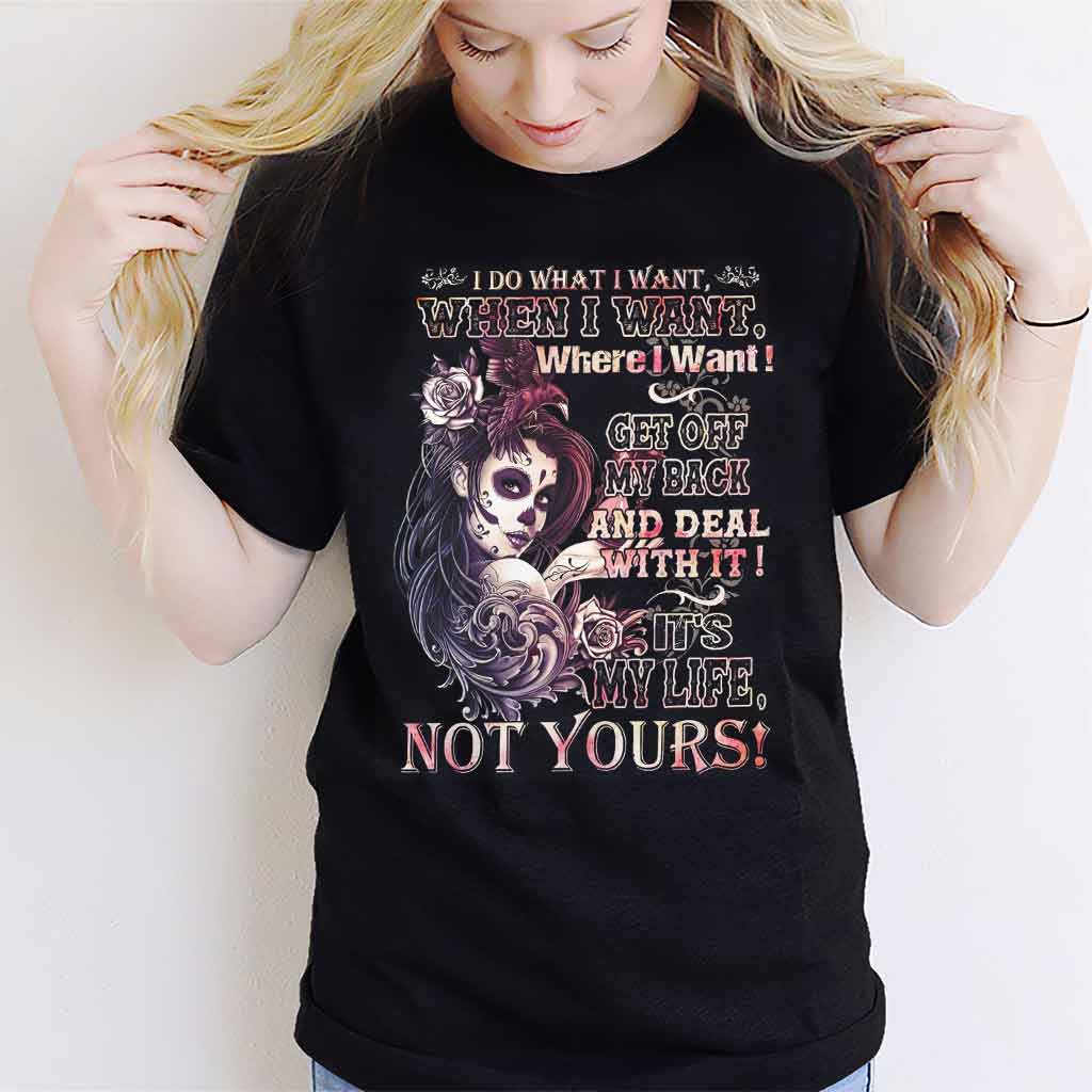 I Do What I Want - Skull T-shirt And Hoodie 072021