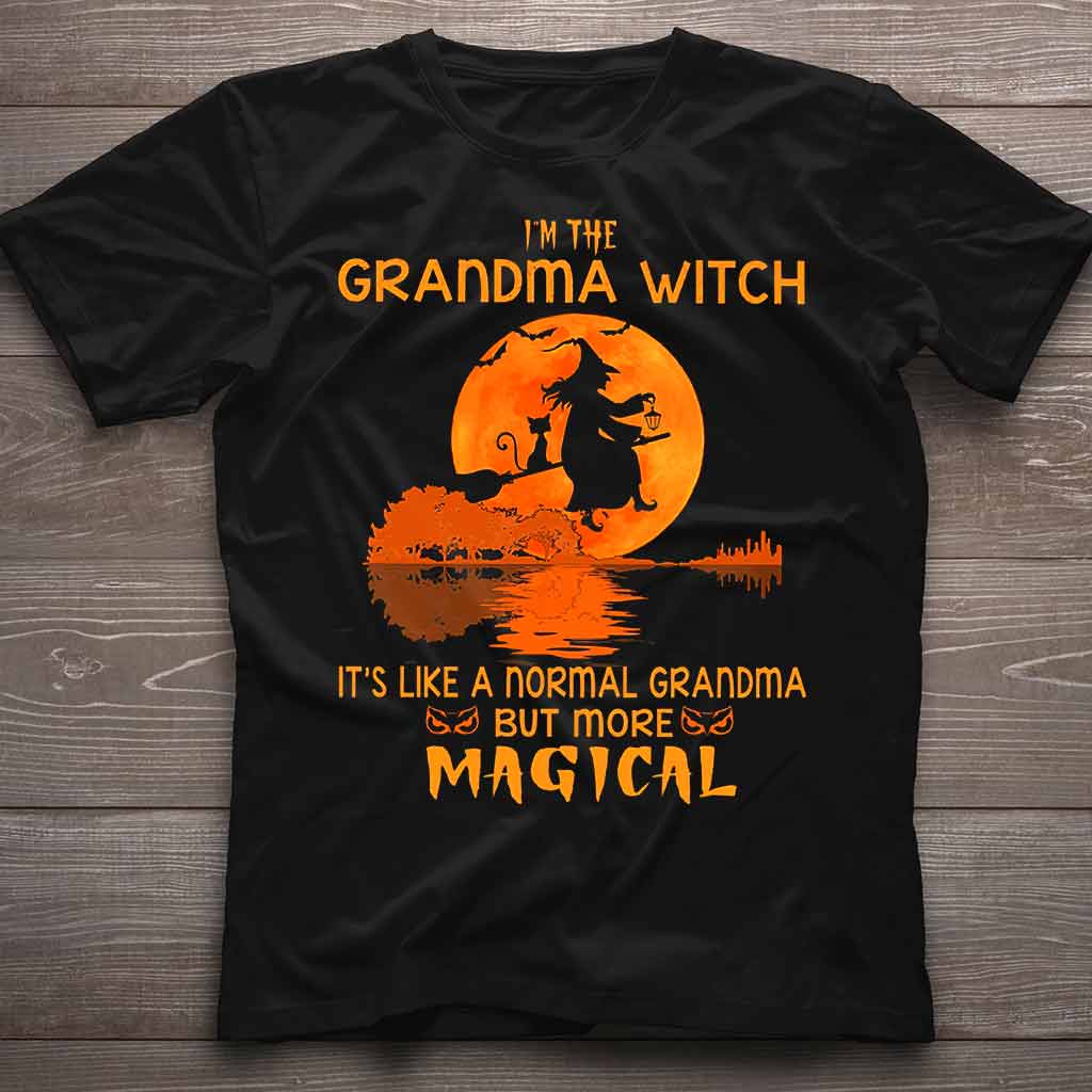 Grandma Witch - T-shirt And Hoodie 0821