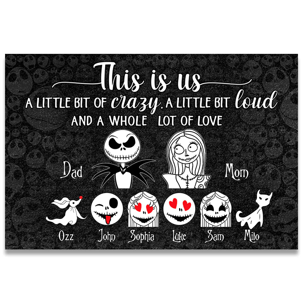 This Is Us - Personalized Nightmare Doormat