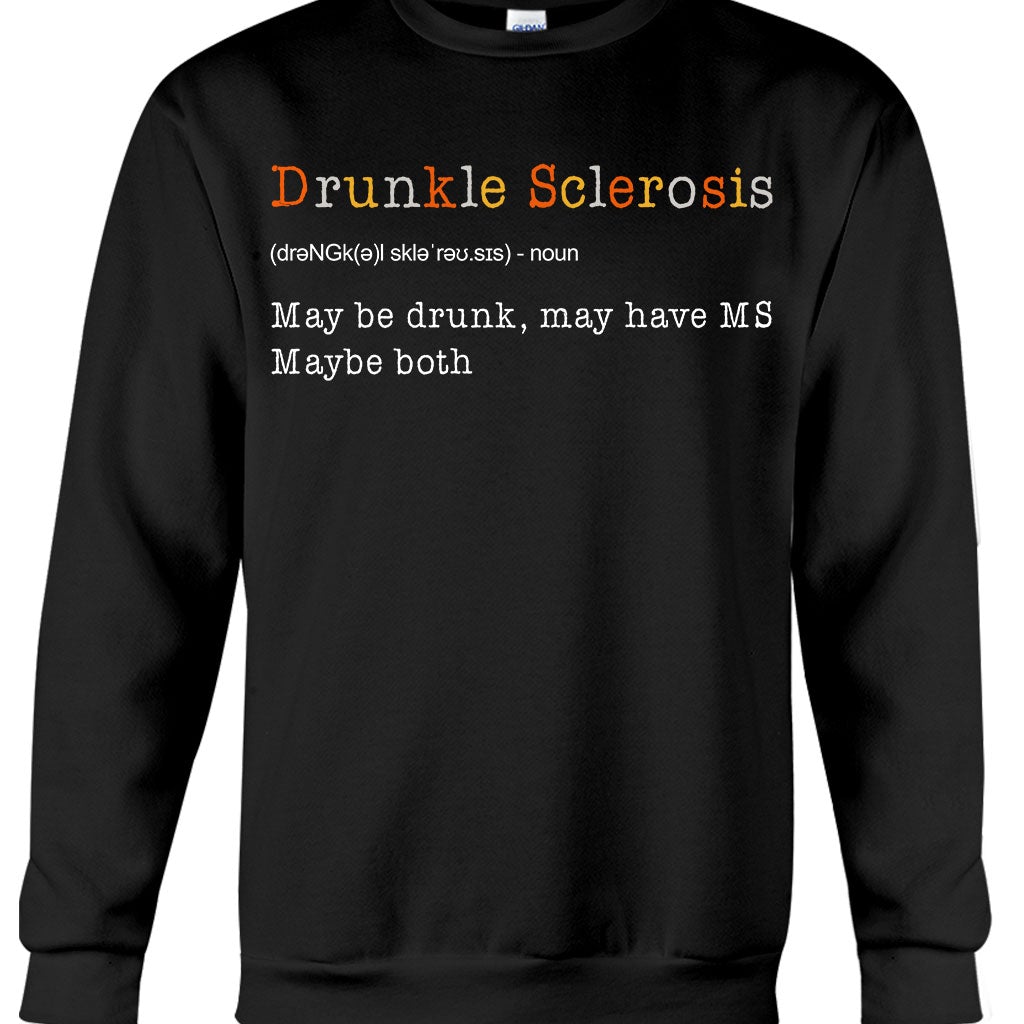 Drunkle Sclerosis - Multiple Sclerosis Awareness T-shirt And Hoodie 092021