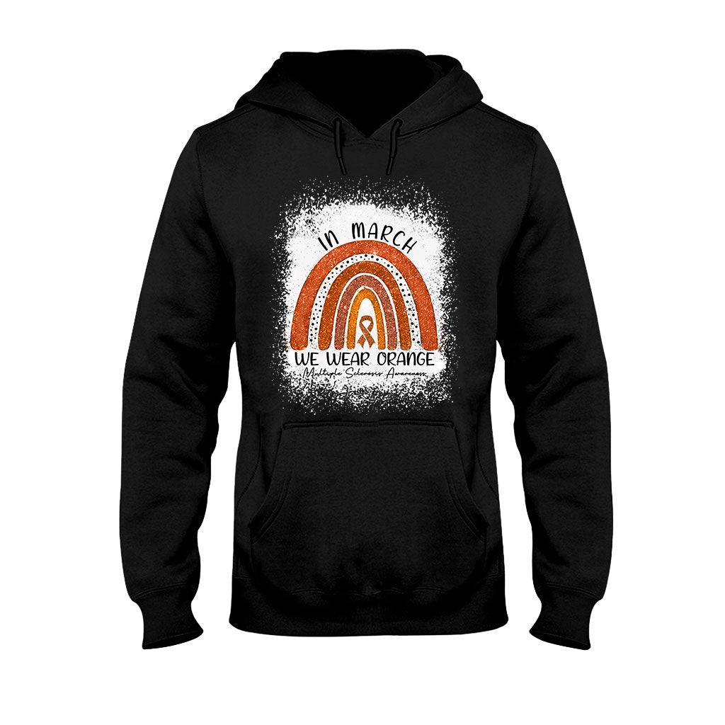In March We Wear Orange - Multiple Sclerosis Awareness T-shirt And Hoodie 092021