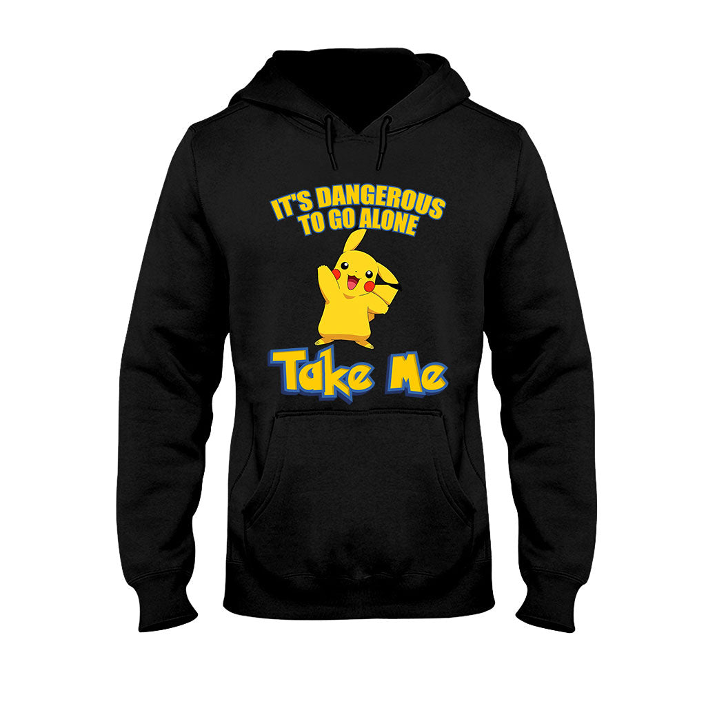 It's Dangerous To Go Alone - Personalized Monster Trainer T-shirt and Hoodie