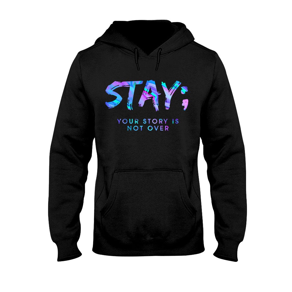 Stay - Suicide Prevention T-shirt And Hoodie 062021