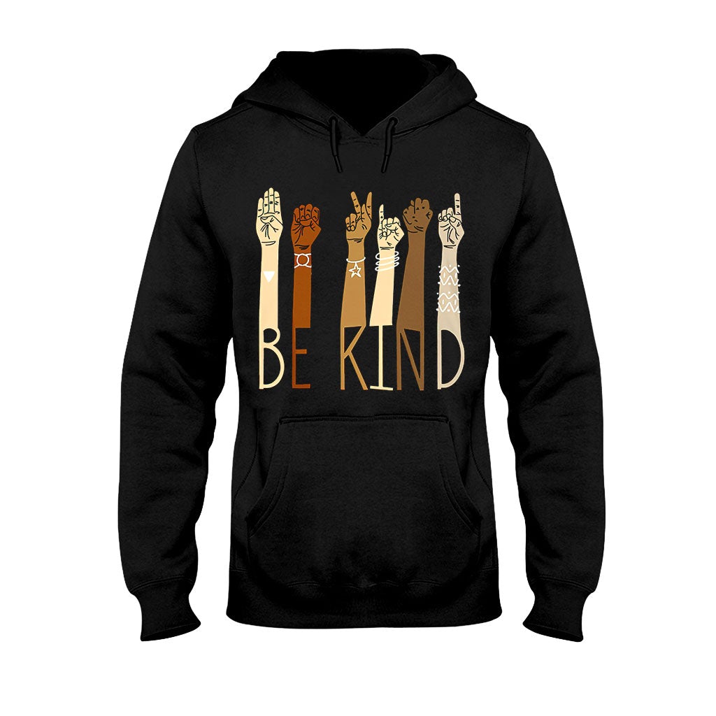 Be Kind - American Sign Language T-shirt And Hoodie 062021