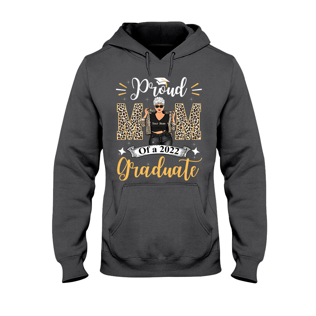 Senior & Proud Mom - Personalized Graduation T-shirt and Hoodie