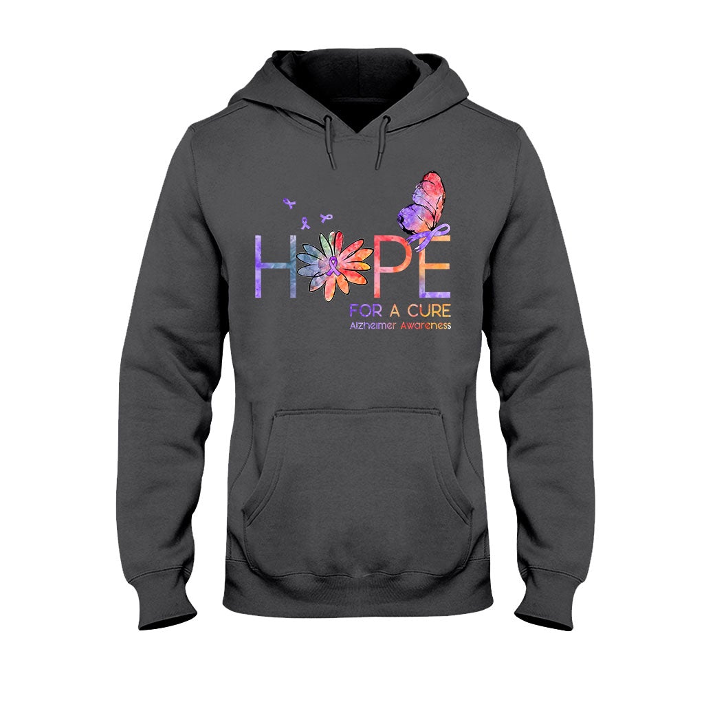 Hope For A Cure - Alzheimer Awareness T-shirt and Hoodie 1121