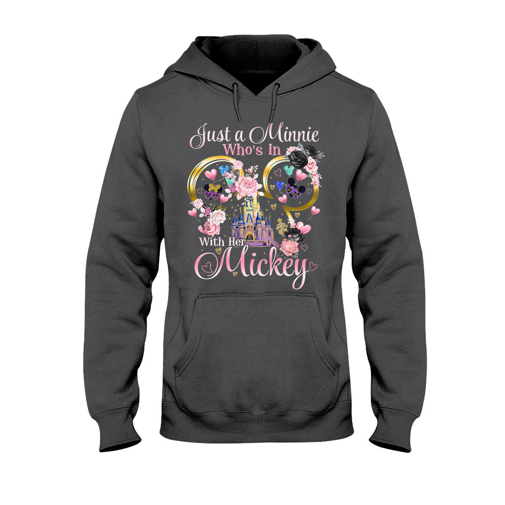 Just A Girl - Couple Mouse T-shirt and Hoodie