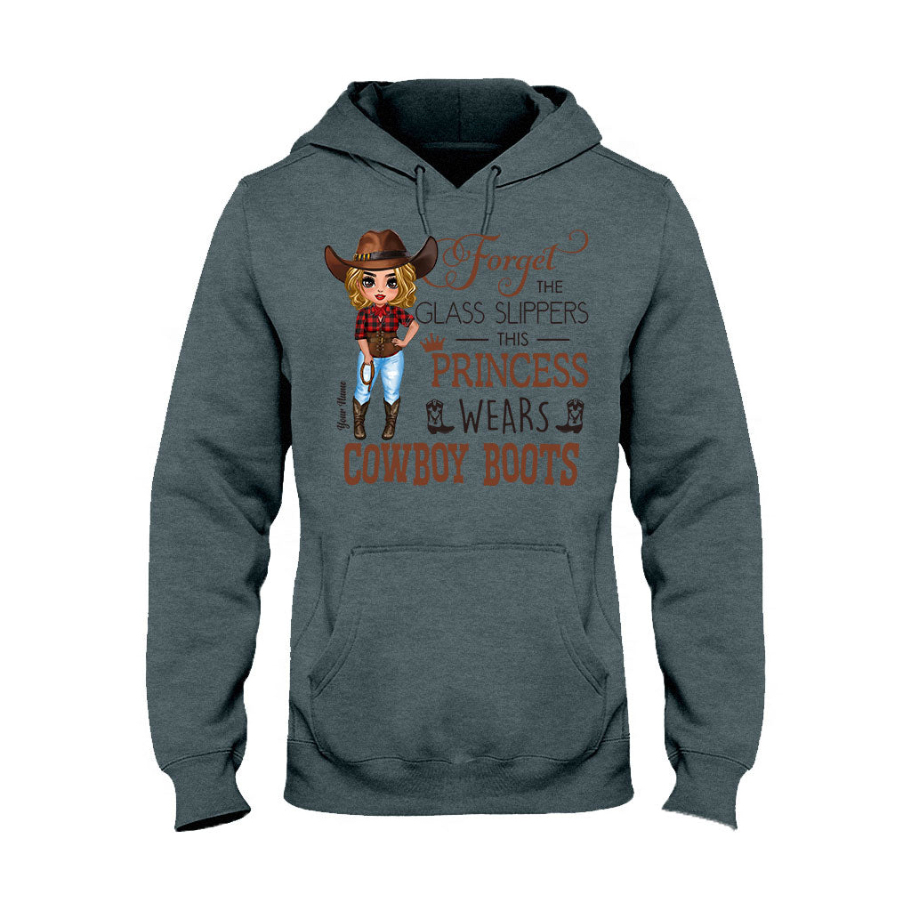 Forget The Glass Slipper - Personalized Country Girl T-shirt and Hoodie