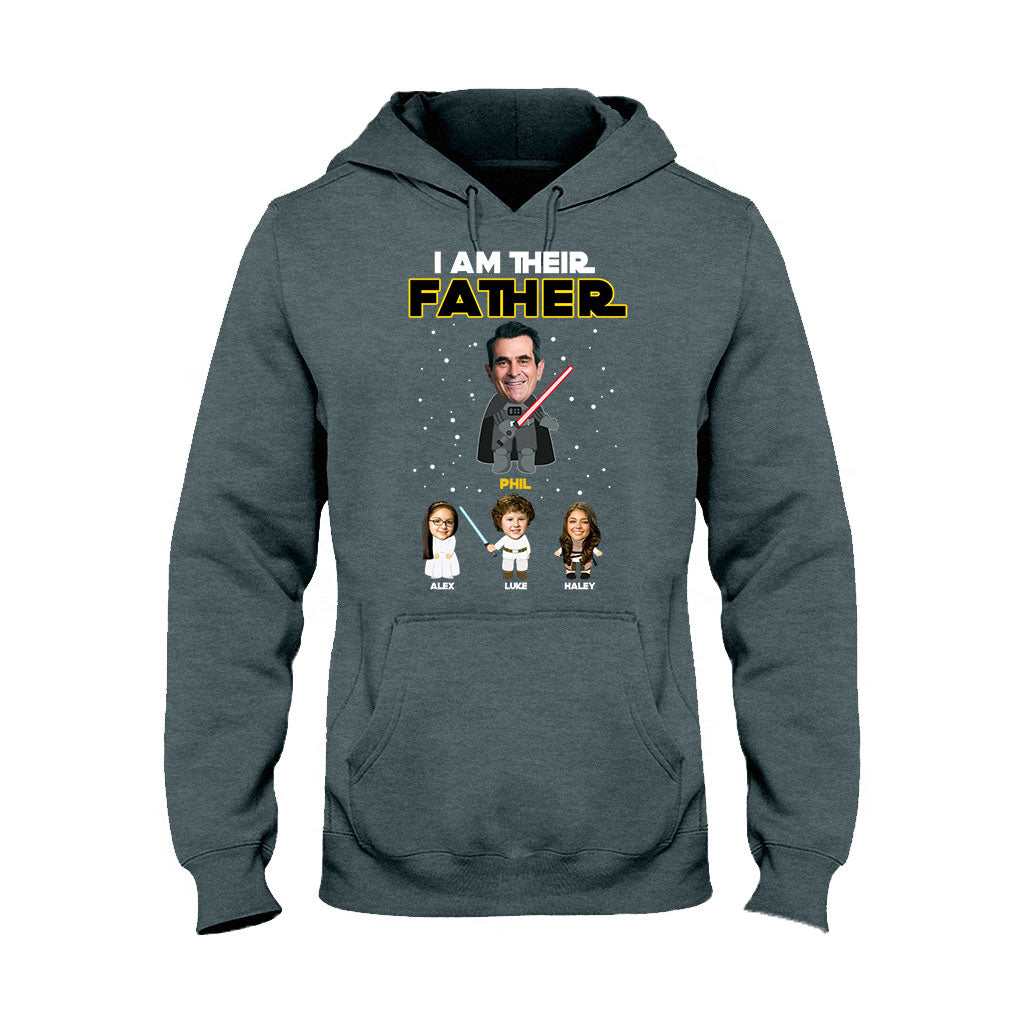 I Am Their Father - Personalized Father's Day Father T-shirt and Hoodie