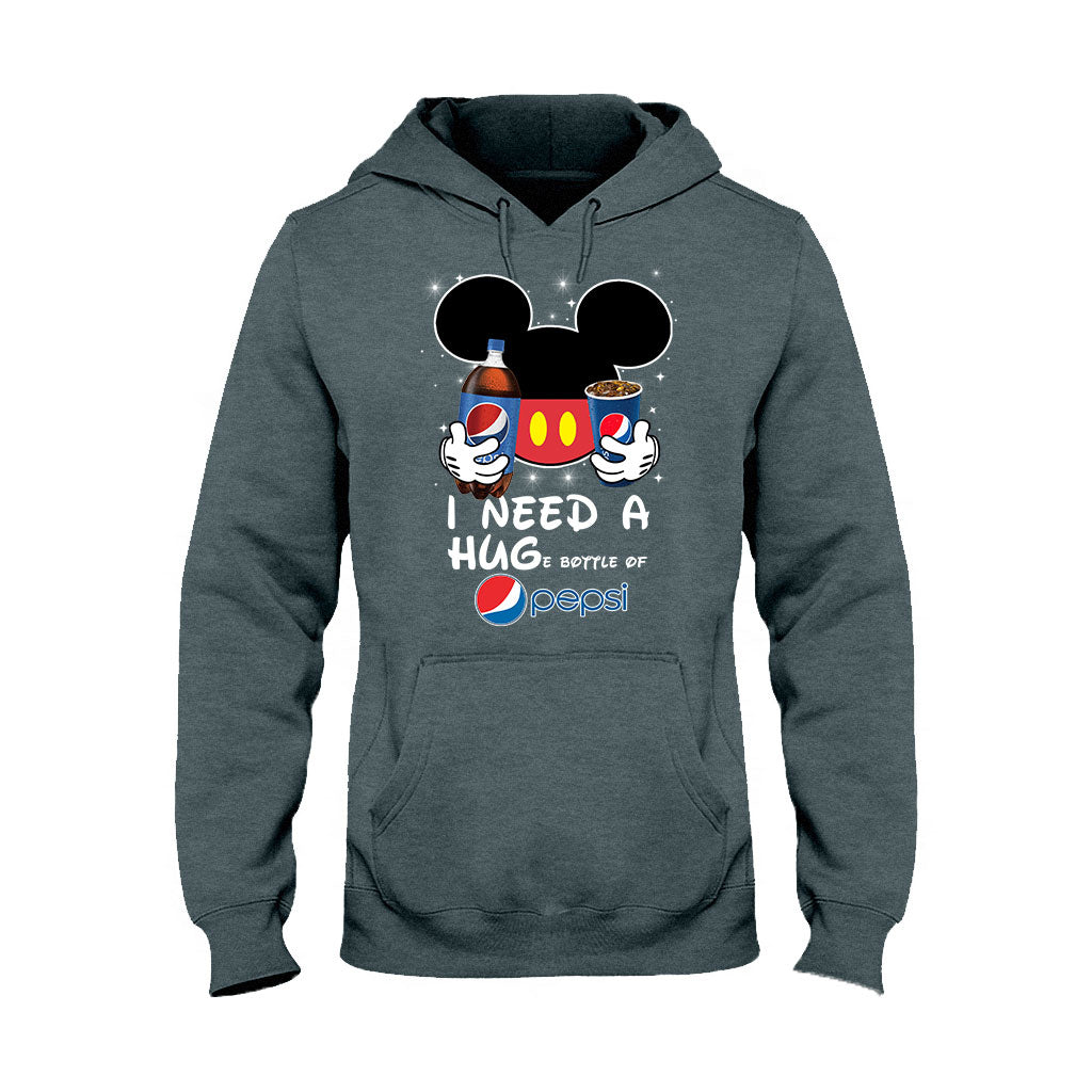 I Need A Hug - Personalized Blue Soft Drink T-shirt and Hoodie