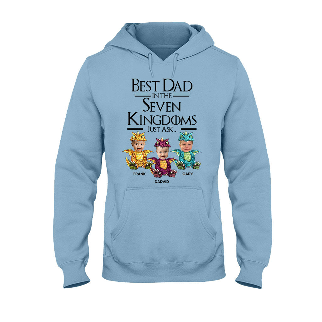 Best Dad In The Seven Kingdoms - Personalized Thrones Game T-shirt and Hoodie