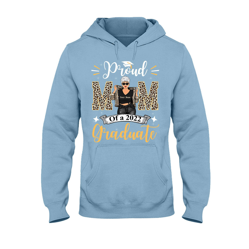 Senior & Proud Mom - Personalized Graduation T-shirt and Hoodie