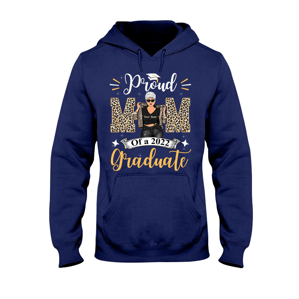 Senior & Proud Mom - Personalized Graduation T-shirt and Hoodie
