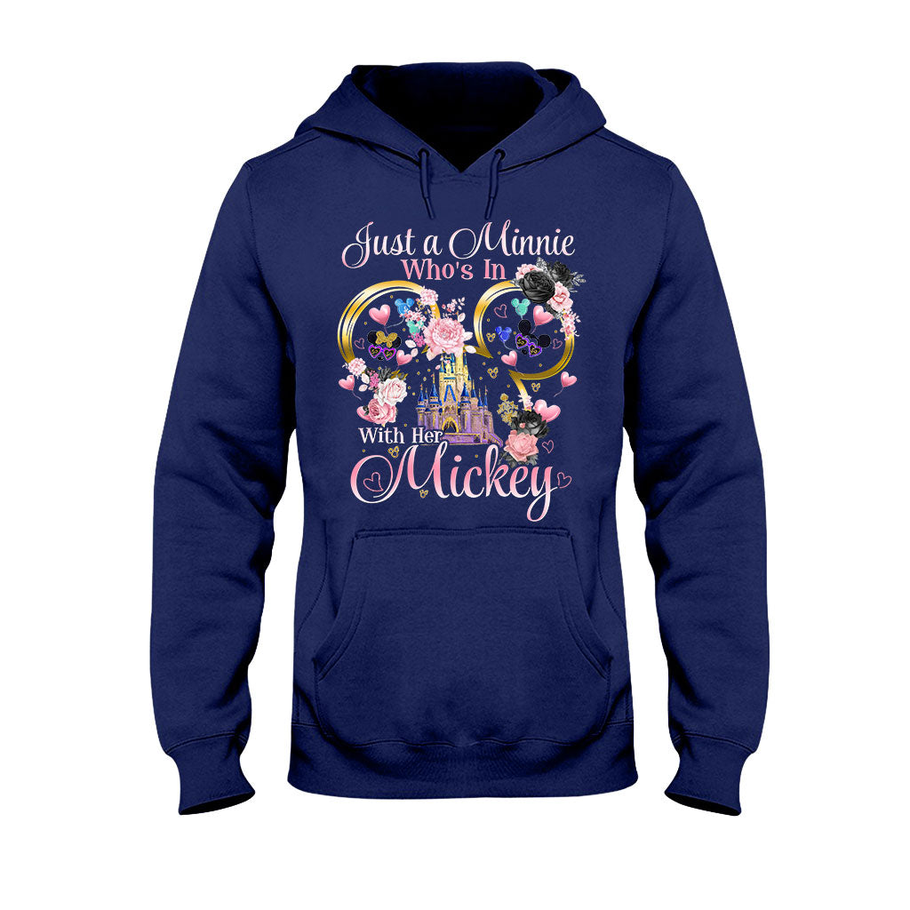 Just A Girl - Couple Mouse T-shirt and Hoodie