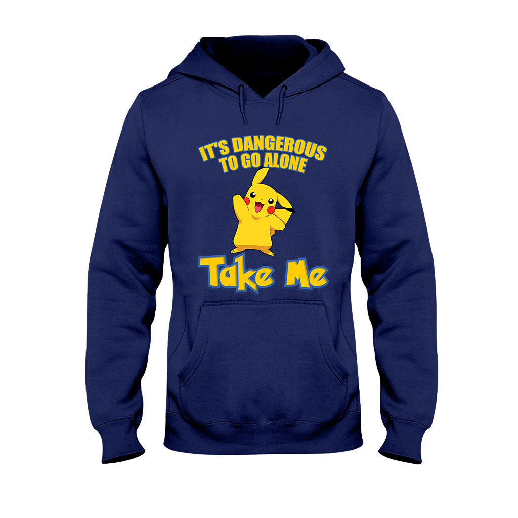 It's Dangerous To Go Alone - Personalized Monster Trainer T-shirt and Hoodie