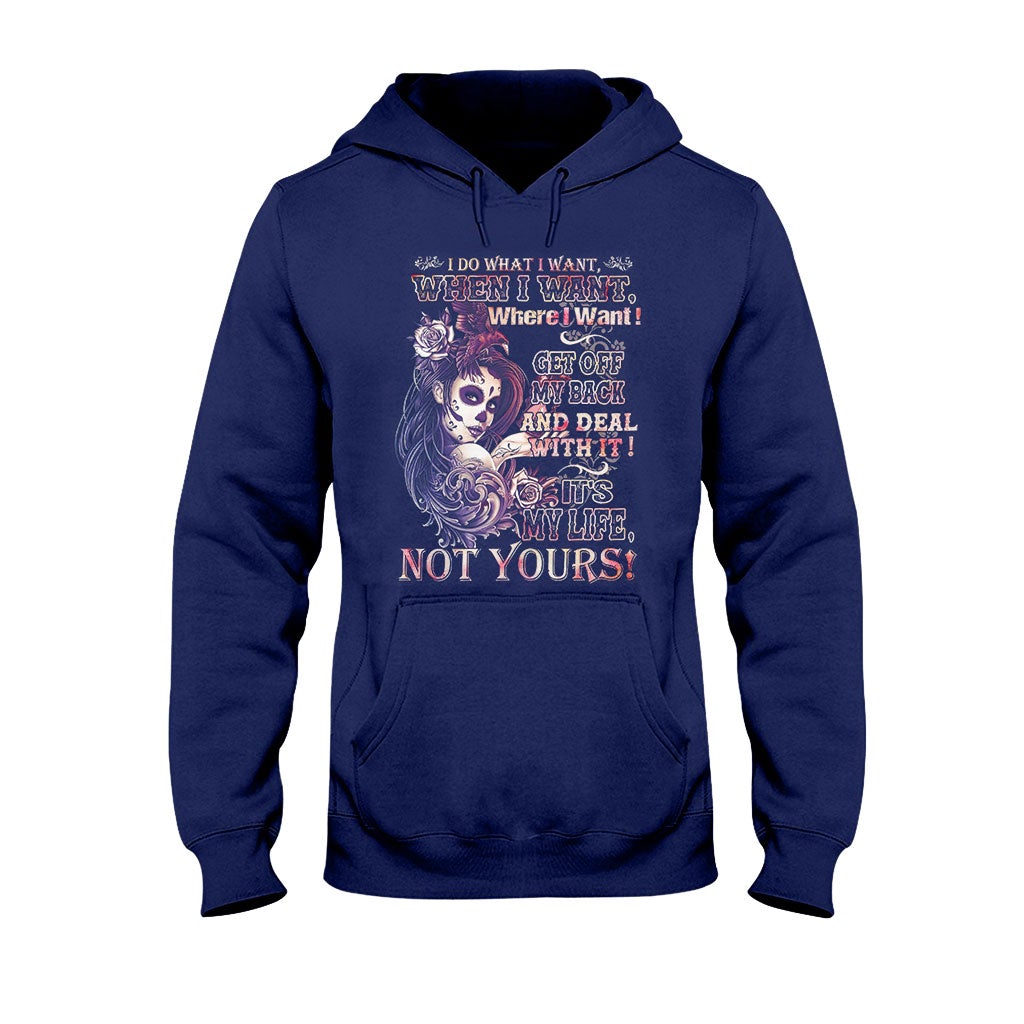 I Do What I Want - Skull T-shirt And Hoodie 072021